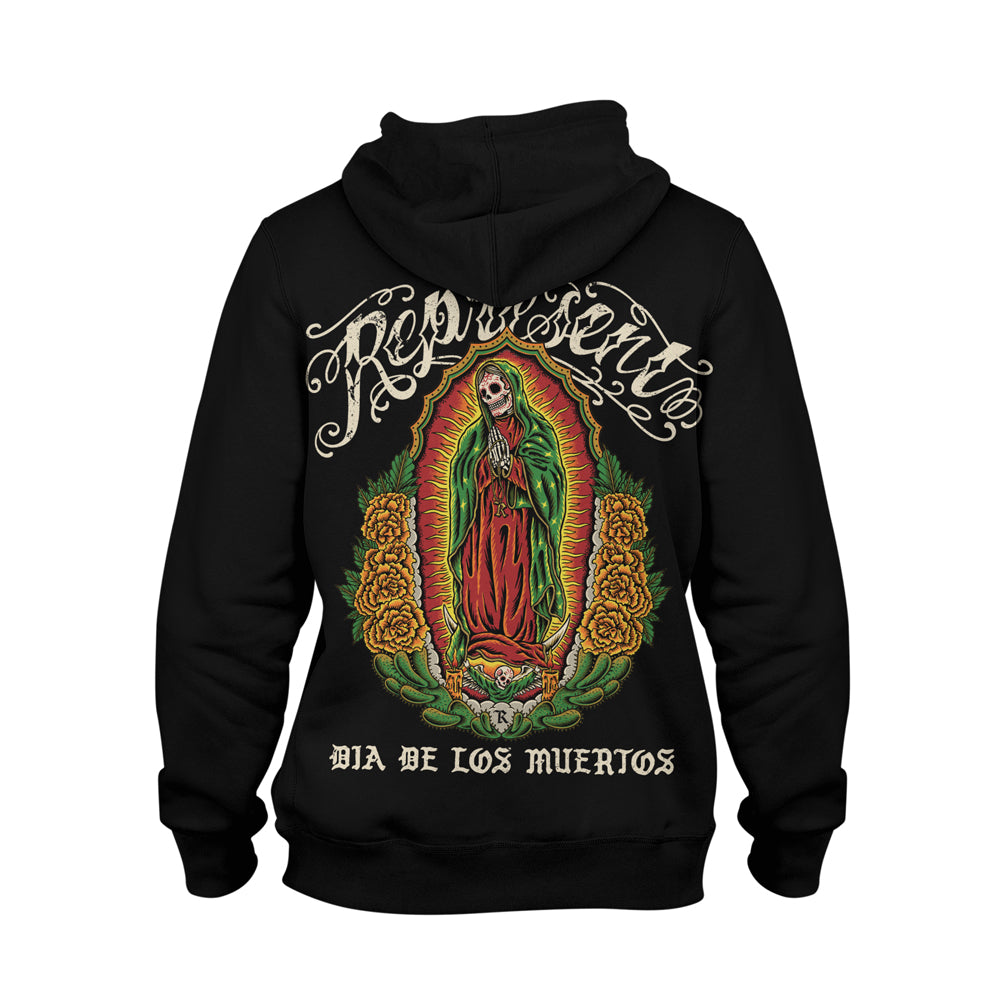 De Los Hoodie in Black