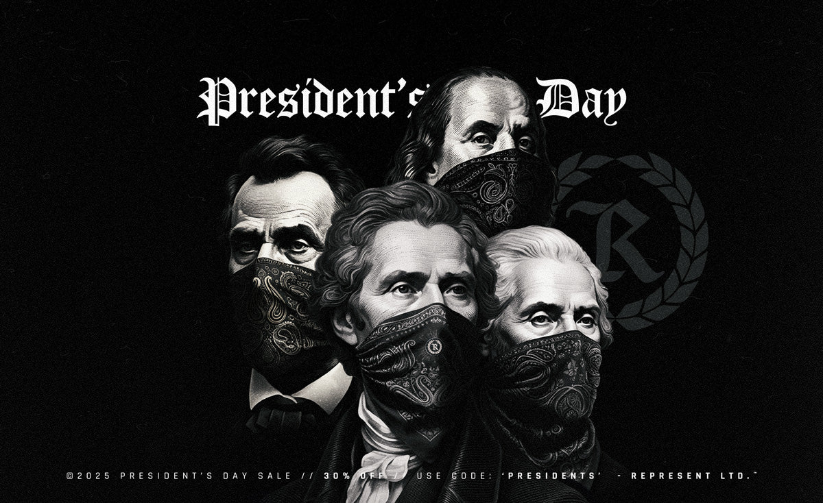 REPRESENT'S Annual President's Day Sale