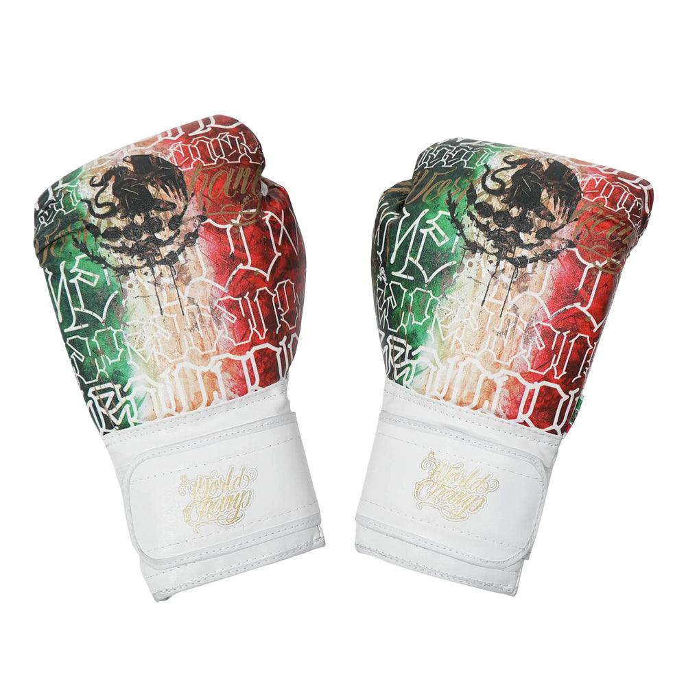 Sold at Auction: Designer CC Style Black and White Boxing Gloves