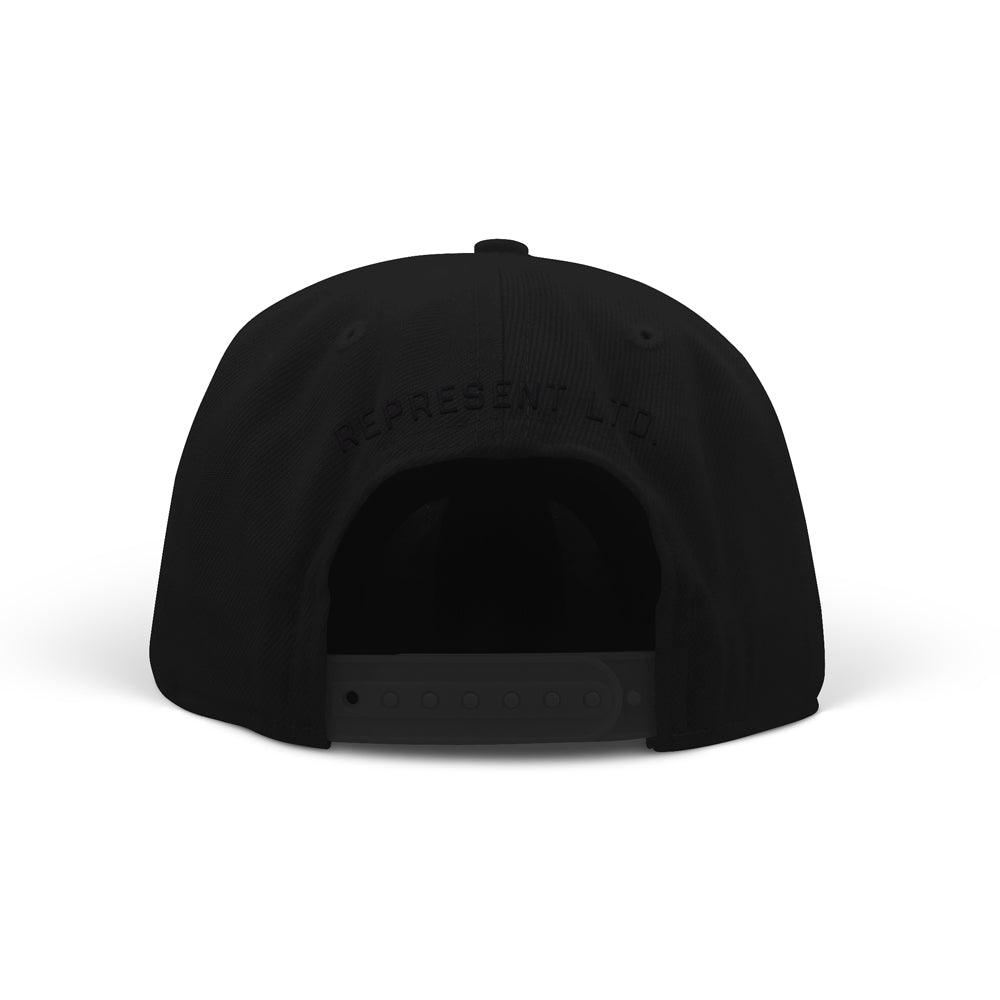 Original Classic 'R' Snapback [BLACK ON BLACK]